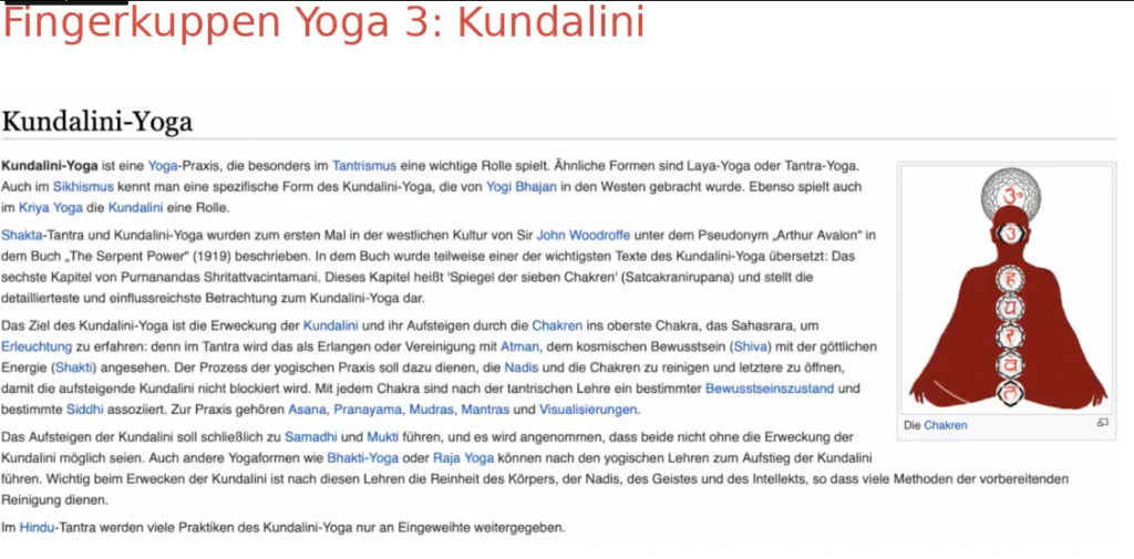 Kundalini: Wikipedia