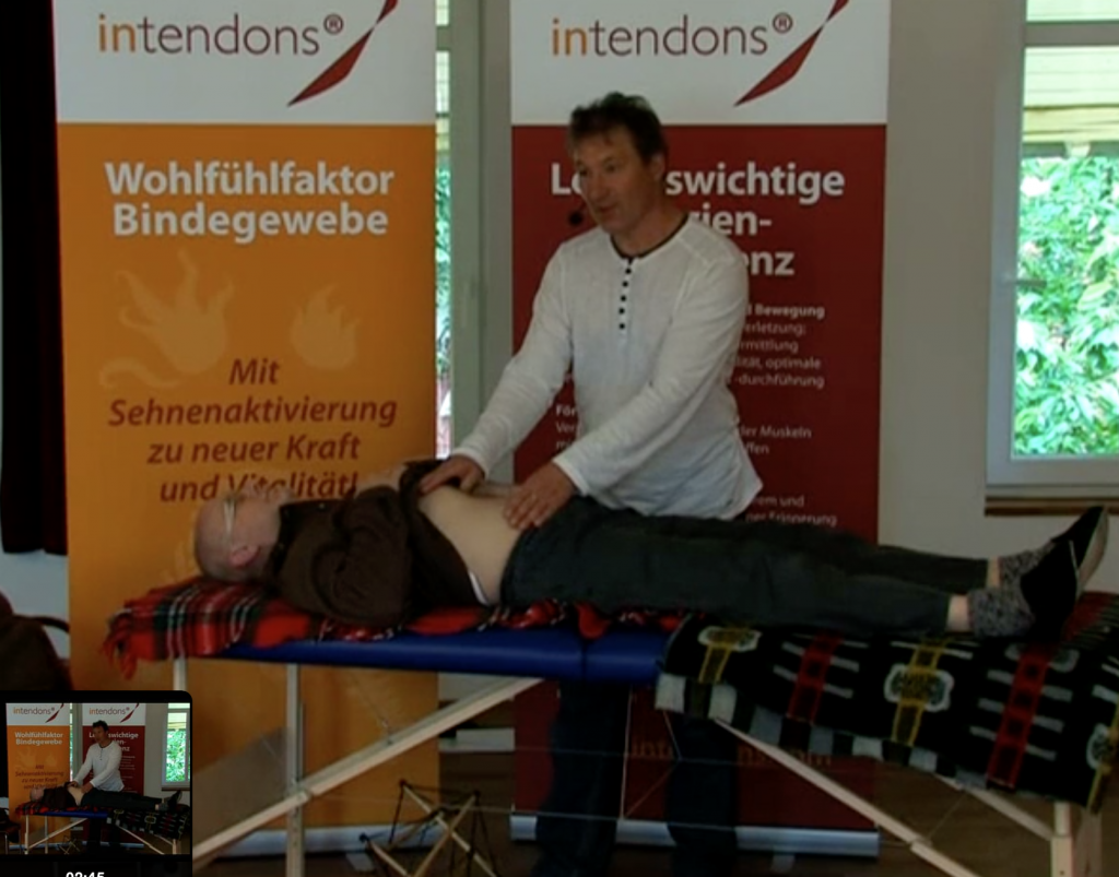 Bauchgewebe ansteuern